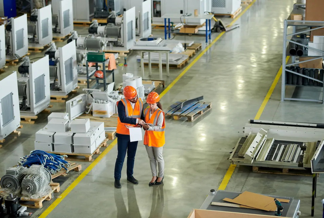 inspection at plant