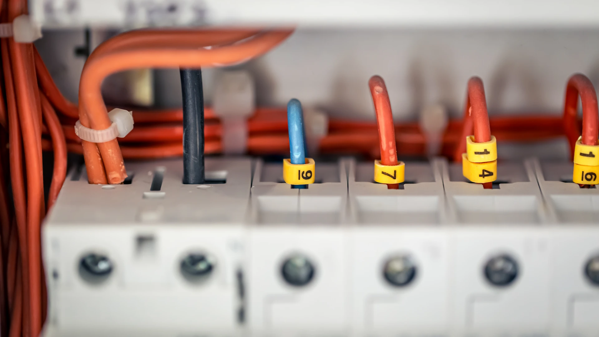electrical panel with fuses